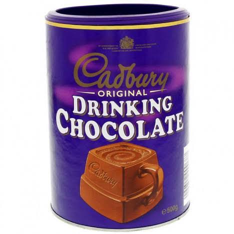 Cadbury Drinking Chocolate Powder- 500g,  Made in UK