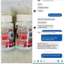 Max 7 days weightloss capsule
