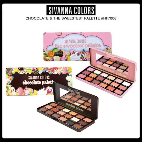 Sivanna Colors Eyeshadow Sweetest, Chocalate Palette HF-7006