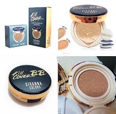 Sivanna Kill Cover Liquid Foundation Cushion + Refill Pack