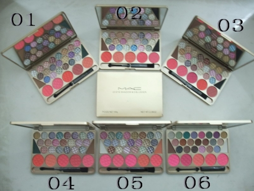 M.A.C 23 EYE SHADOW & 5 BLUSHER