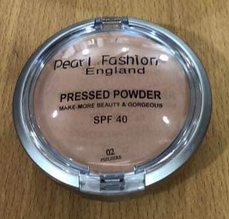 PEARL FASHION ENGLAND PRESSED POWDER MAKE MORE BEAUTY & GORGEOUS SPF 40