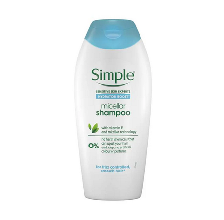 Simple Micellar Shampoo For Frizz Controlled, Smooth Hair (400ml)