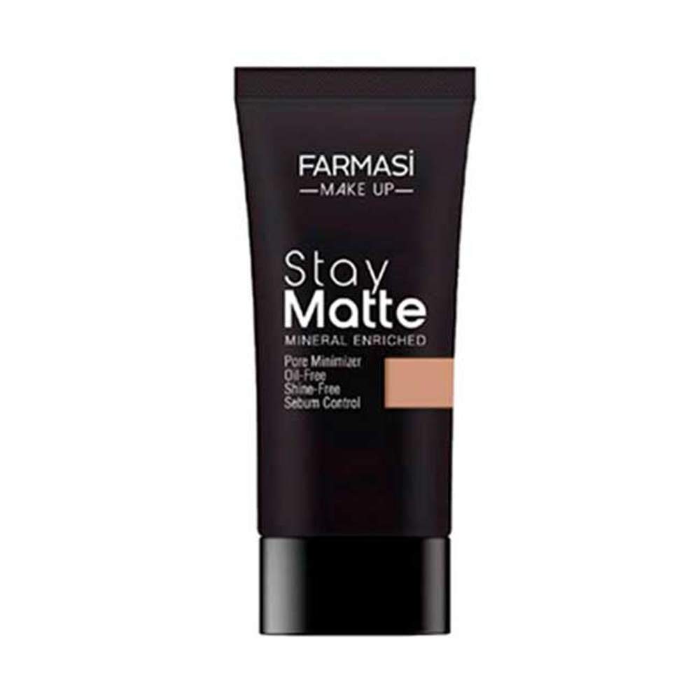 FARMASi Stay Matte Foundation (Tube) 06 Soft Beige