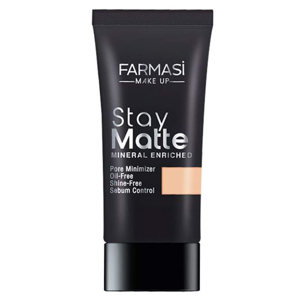 FARMASi Stay Matte Foundation 09 Light Beige