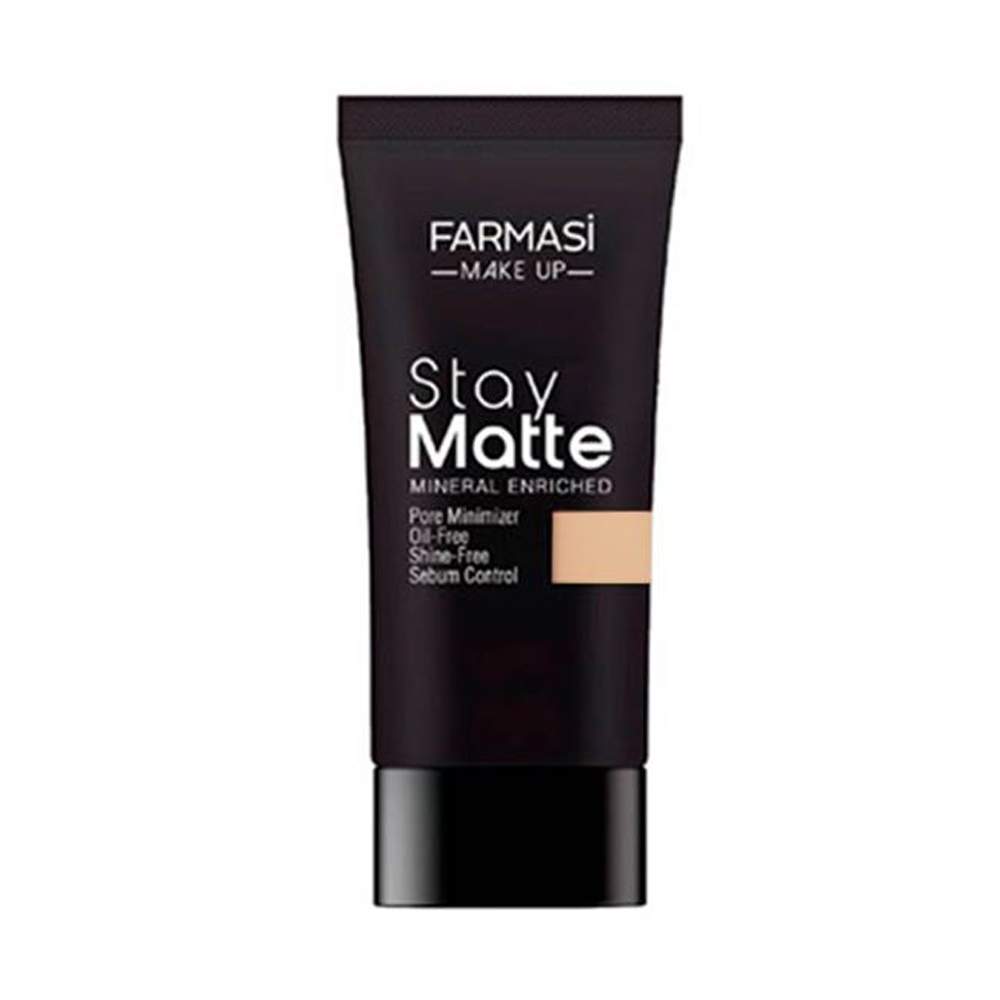 FARMASi Stay Matte Foundation 04 Sand Beige