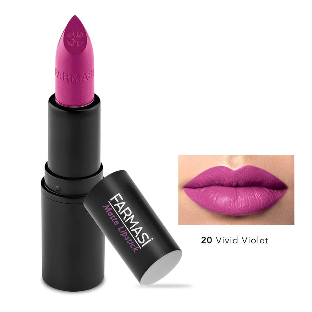 FARMASI MATTE LIPSTICK 20 VIVID VIOLET