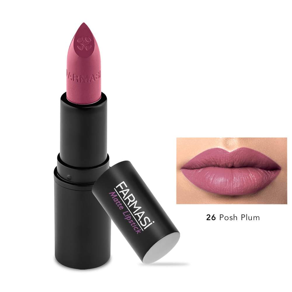 FARMASI MATTE LIPSTICK 26 POSH PLUM