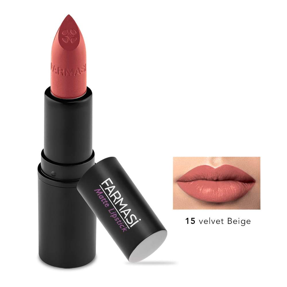 FARMASI MATTE LIPSTICK 15 VELVET BEIGE