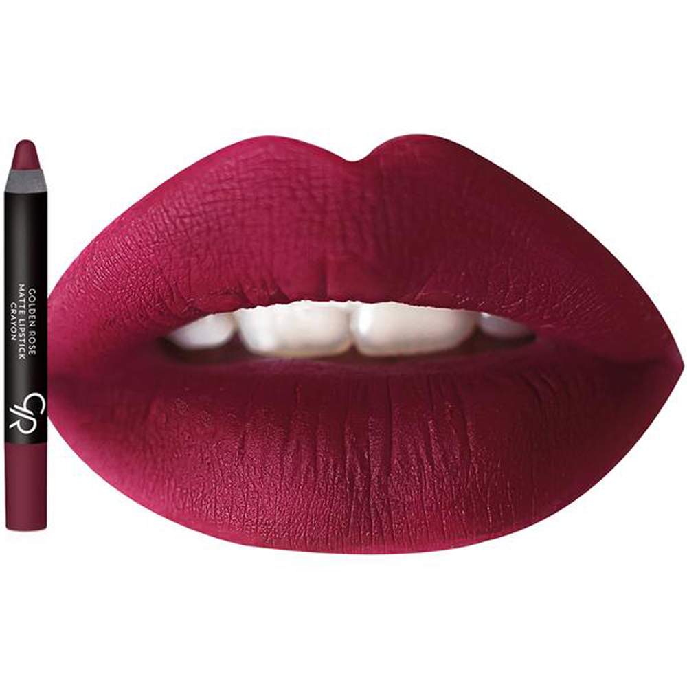 Golden Rose Matte Lipstick Crayon 19 Pohutukawa