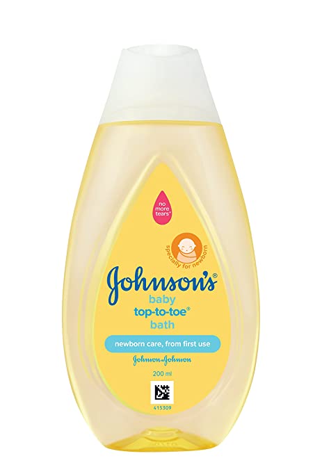 Johnson's Baby Top-To-Toe Bath 200 ml (Specially for Newborns)