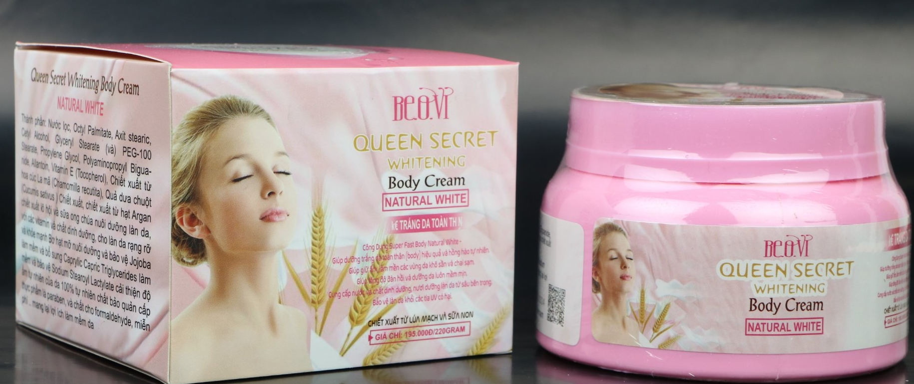 Queen Secret Whitening Body Cream
