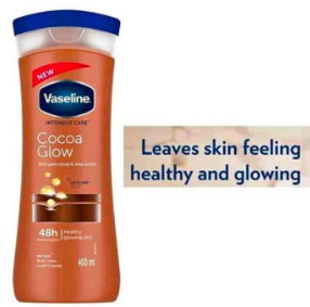 Vaseline Intensive care Cocoa Glow Body Lotion- 400ml