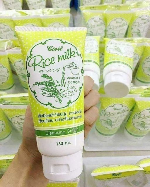 Rice milk cleansing cream (face wash)