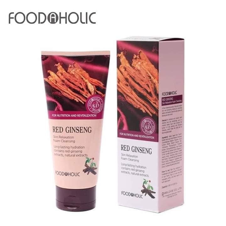Red Ginseng Skin Relaxation Foam Cleansing