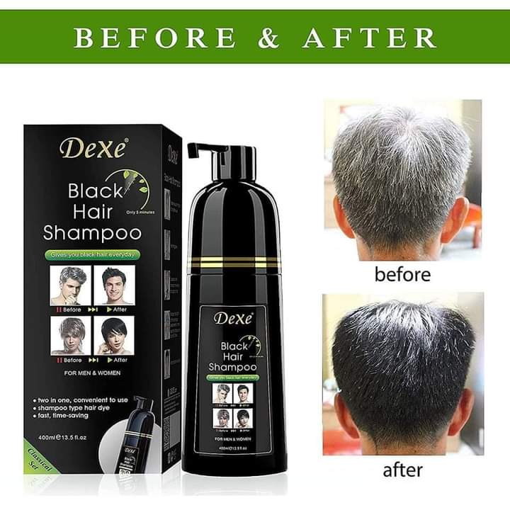 Dexe Black hair shampoo