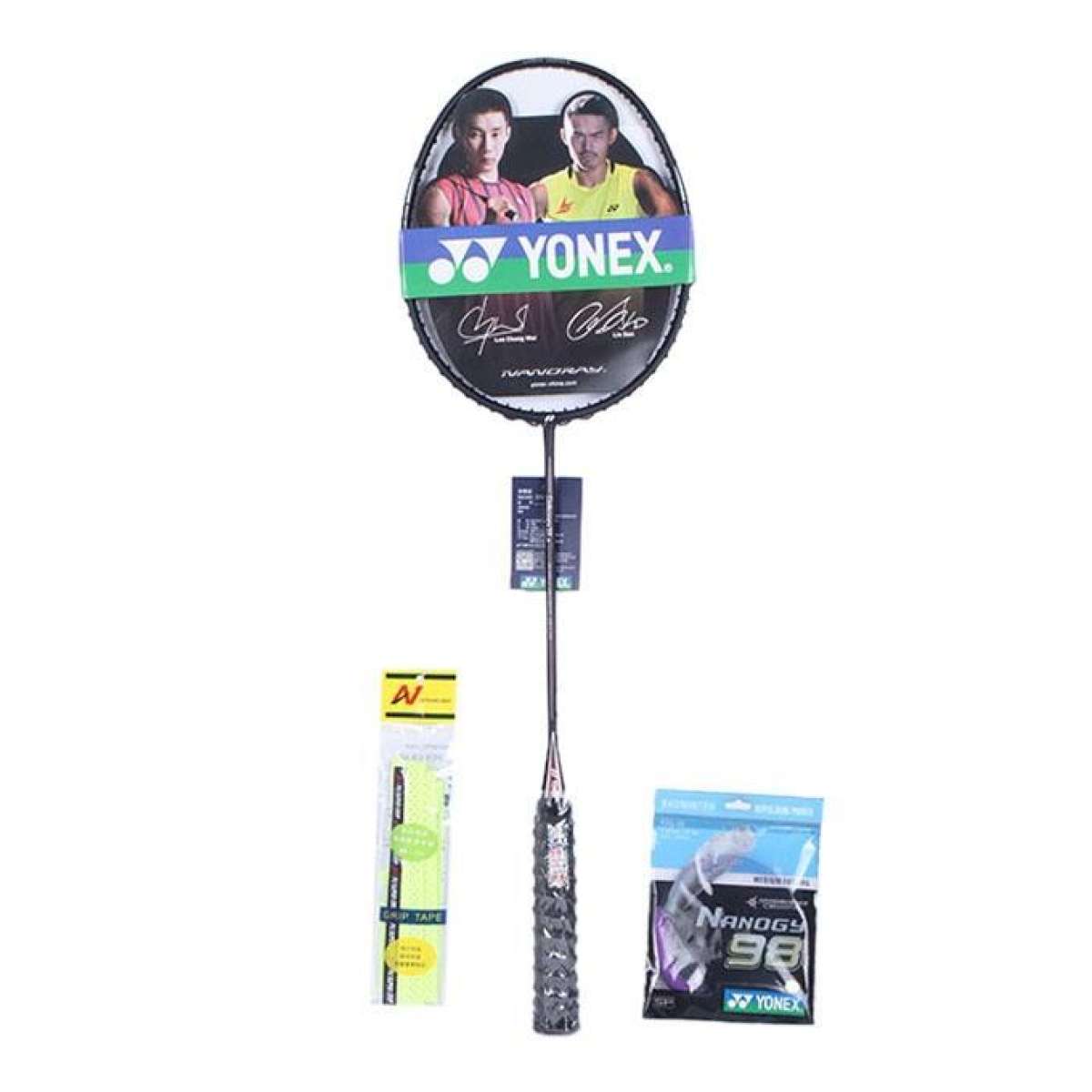 Original Yonex Badminton Racket - Black