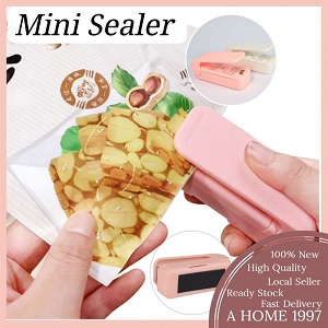 Mini Sealing Machine Food Snack Clip Heat Sealer Dounp