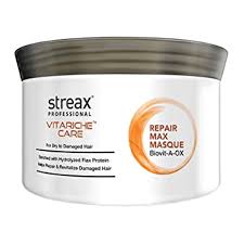 Streax Professionals Repair Max Masque for Dry to Damaged Hair (500gm)