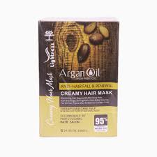 ARGAN OIL ANTI HAIR FALL & RENEWAL cREAMY hAIR MASK-500ML