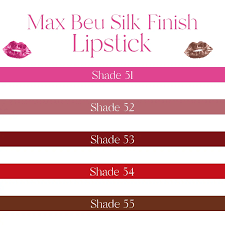 Lily Max Beu Silk Finish Lipstick