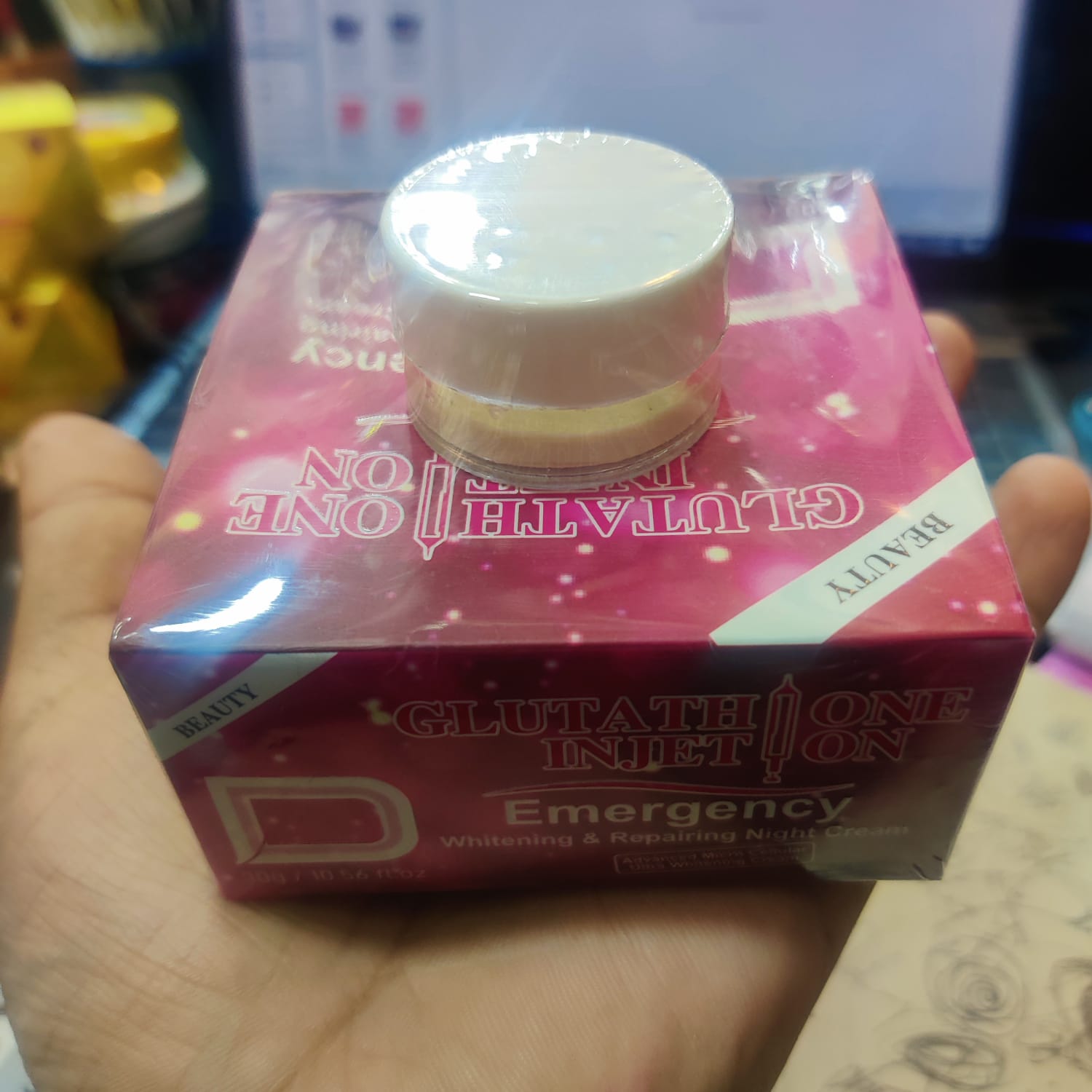 Glutathione Injection Emergency Whitening Cream