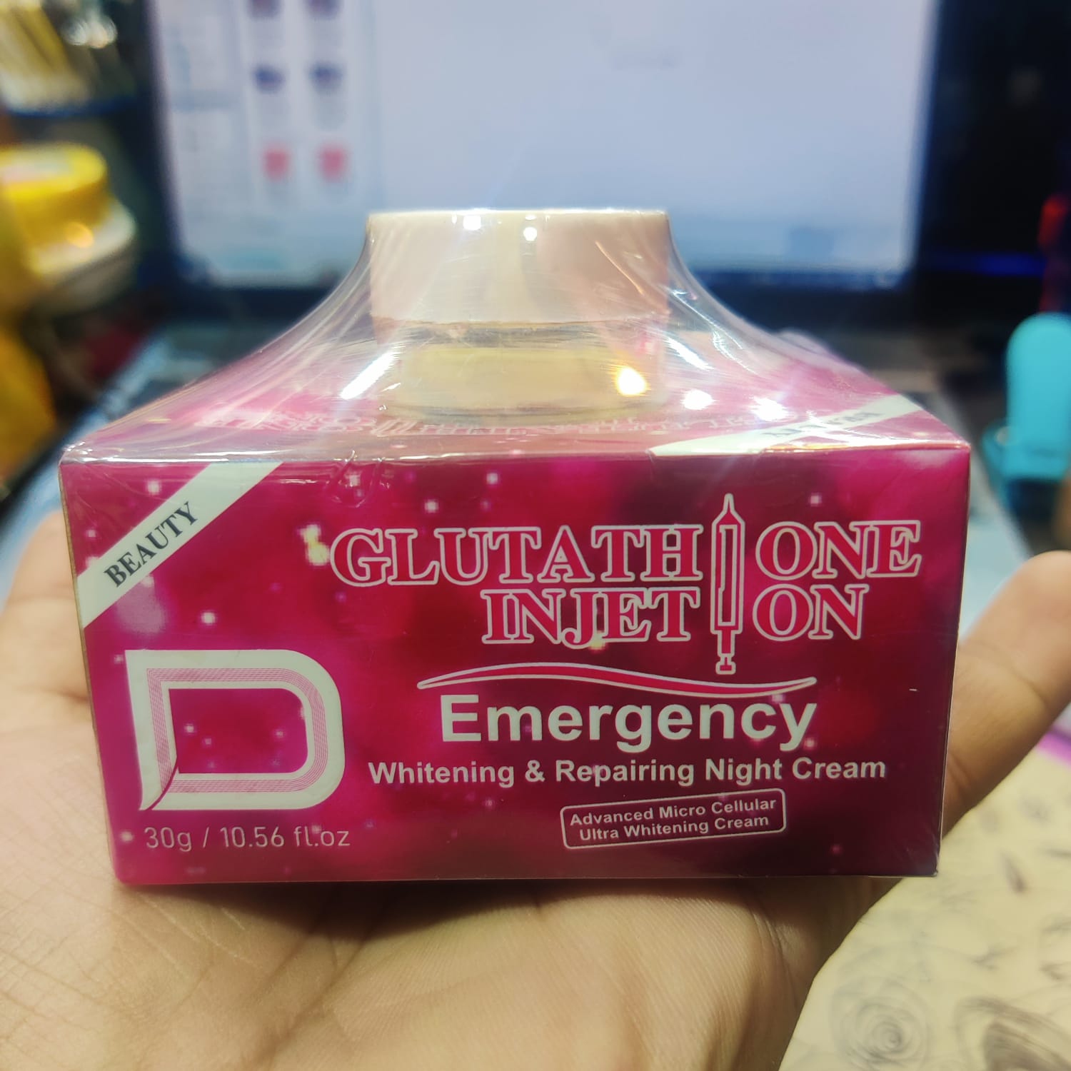 Glutathione Injection Emergency Whitening Cream