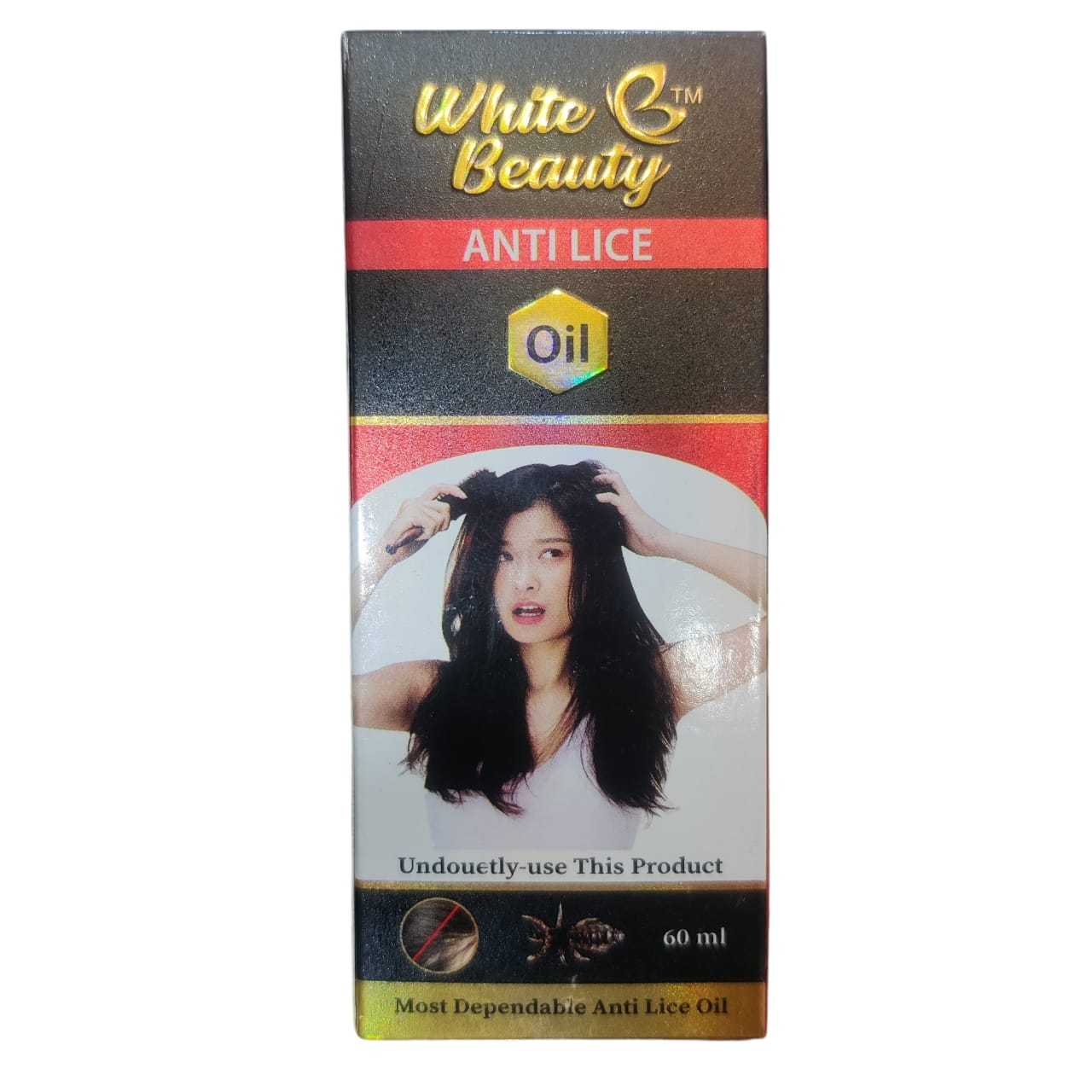 white beauty Anti Lice Hair Oil - 60 ml