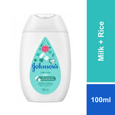 Johnson's Baby Lotion Milk + Rice  100ml, Made in India