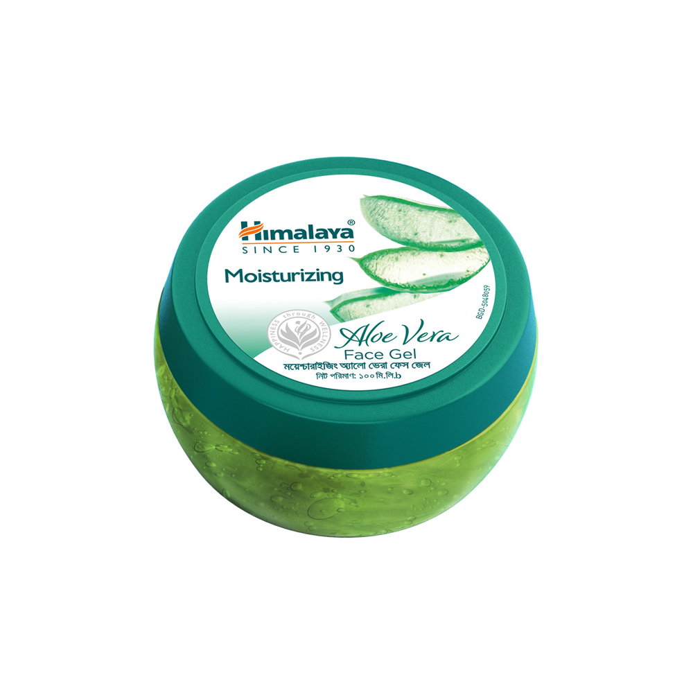 Himalaya Moisturizing Aloe Vera Face Gel -100ml, Made In Bangladesh