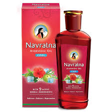 Himani Navratna Ayurvedic Cool Hair Oil - 300ml, Made In Bangladesh