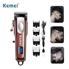 Kemei KM-233 Professional Rechargeable Hair & Beard Trimmer