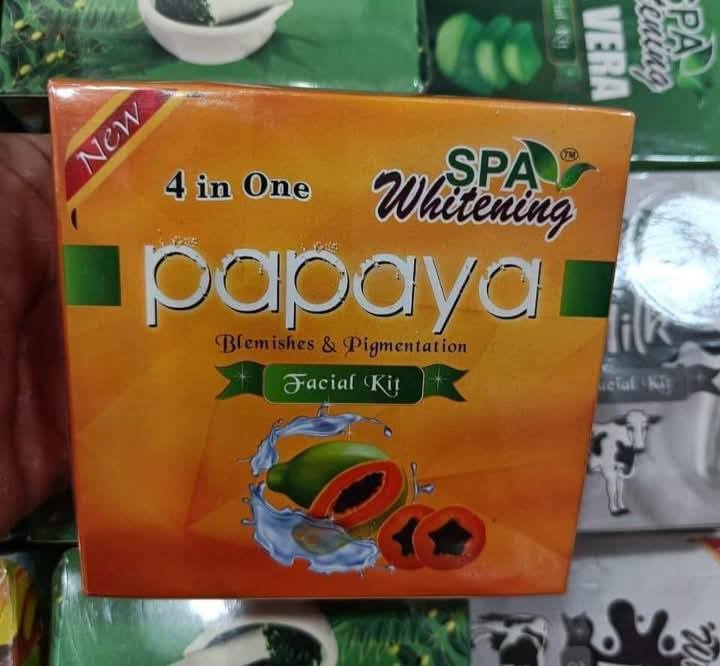 Spa Whitening Facial Kit 4in1