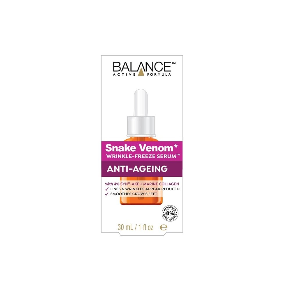 BALANCE ACTIVE FORMULA Snake Venom Wrinkle-Freeze Serum 30ml