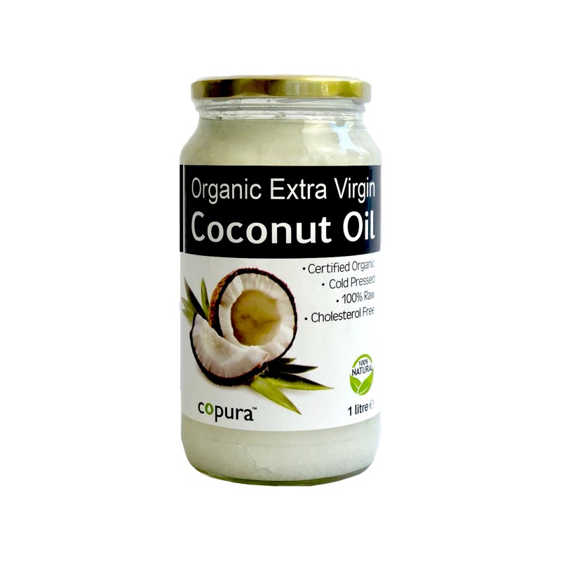 COPURA EXTRA VIRGIN ORGANIC COCONUT OIL 1L