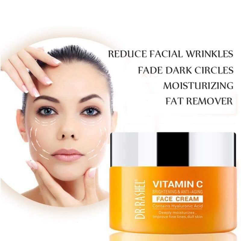 DR. RASHEL Vitamin C Brightening Night Cream, Net Weight: 50g