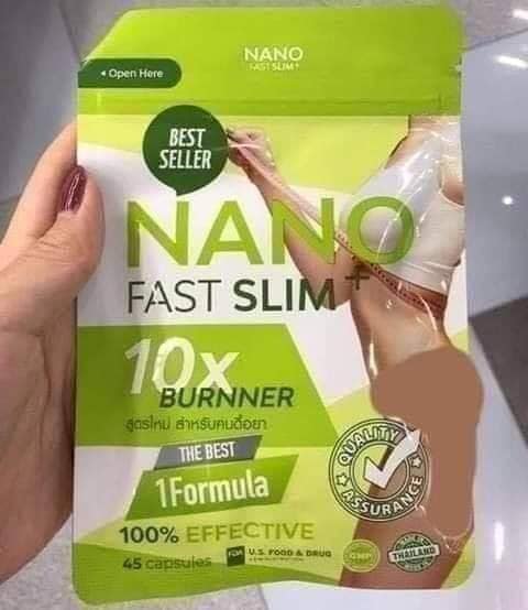NANO Fast Slim Capsule (45 CAPSULES) Made in THILAND NANO Fast Slim Capsule (45 CAPSULES) Made in THILAND