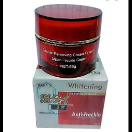 Japanese Anti Freckle Whitening Cream. (RED)