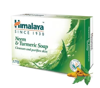 Himalaya Neem & Turmeric Cleanses & Purifies Skin Soap 125g