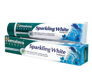 Himalaya Sparkling White Toothpaste 80g