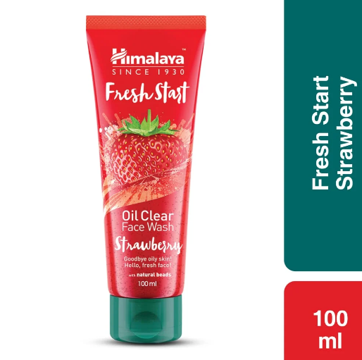 Himalaya Fresh Start Oil Clear Face Wash Strawberry (100ml)