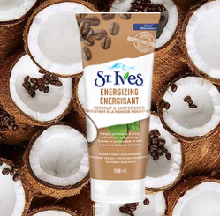 St. Ives Energizing Coconut & Coffee Face Scrub (170gm)