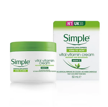 Simple Kind To Vital Vitamin night Cream (50ml)