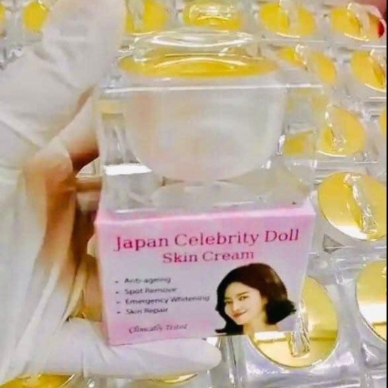 Japan celebrity doll skin cream