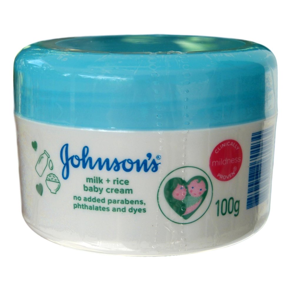 Johnson’s Baby Milk + Rice Cream 100g