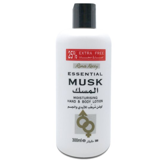 Essential Musk Moisturising Hand & Body Lotion 300ml