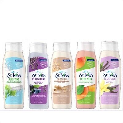 ST.Ives Body wash shower cream size 400 ml.