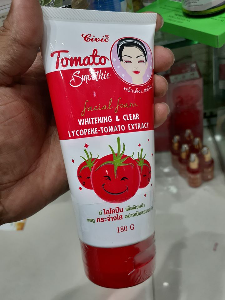 Civic tomato facial foam