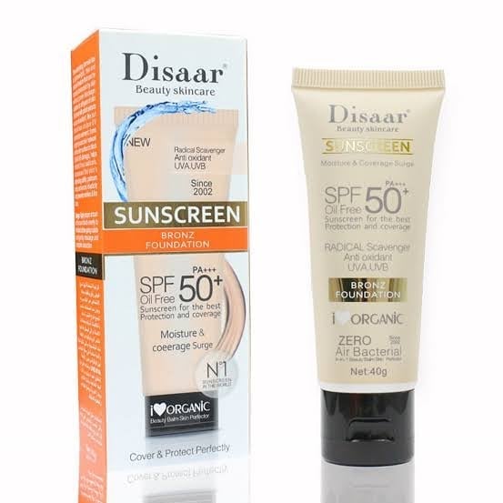 Disaar sunscreen Update real version