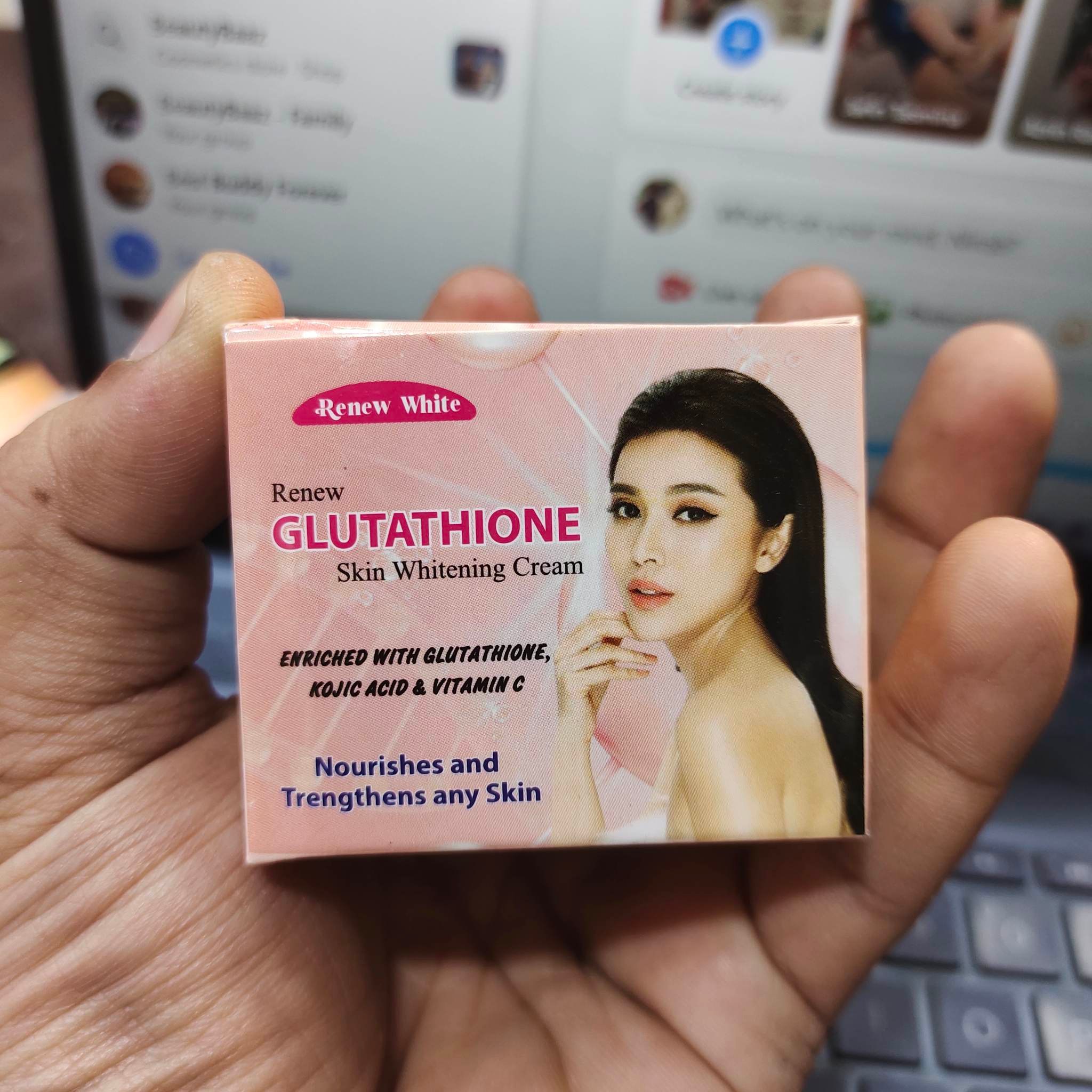 Renew Glutathione Skin Whitening Night Cream